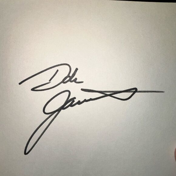 Dale Jarrett Fan Club‎ 2006 Autographed Post Card NASCAR - Picture 4 of 4